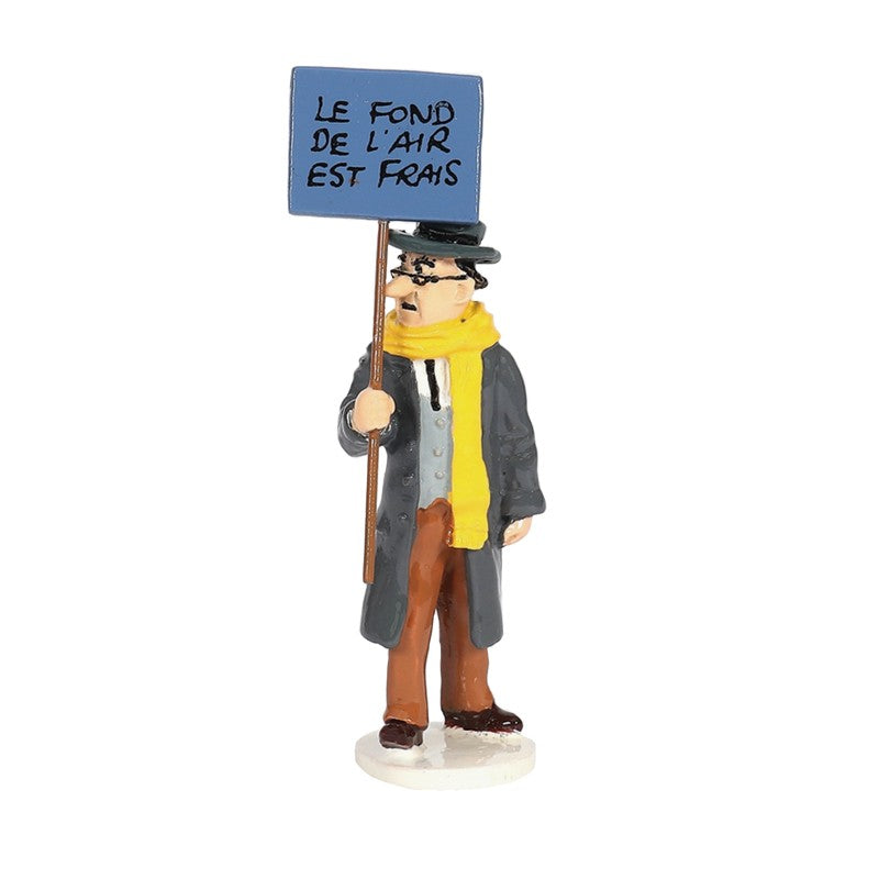 Moulinsart Tintin Greeting Card 1972 - Carreidas "Fresh Air"