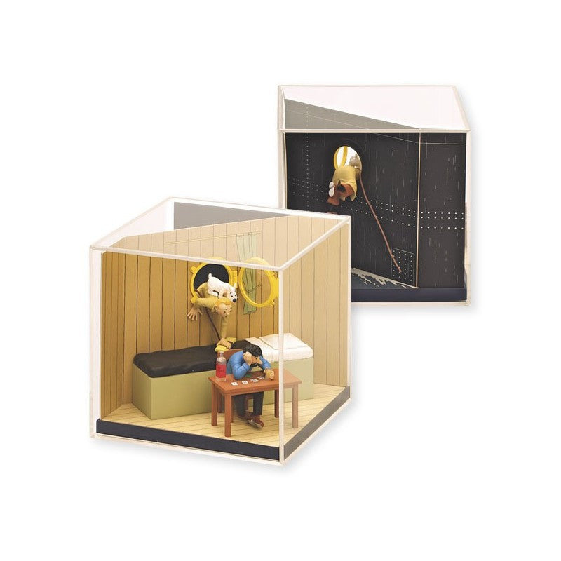 Moulinsart Tintin discovers Haddock - Decorative box