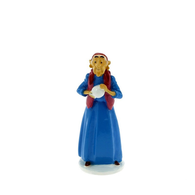Moulinsart Tintin Greeting Card 1972 - Gypsy Lady with Ball