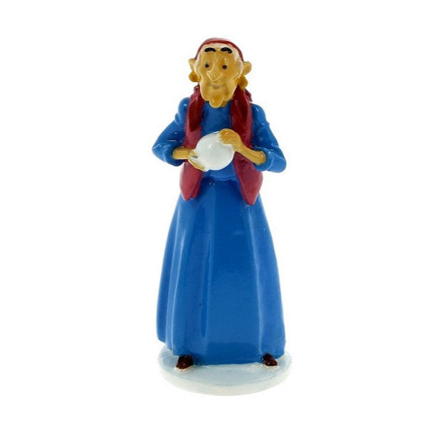 Moulinsart Tintin Greeting Card 1972 - Gypsy Lady with Ball