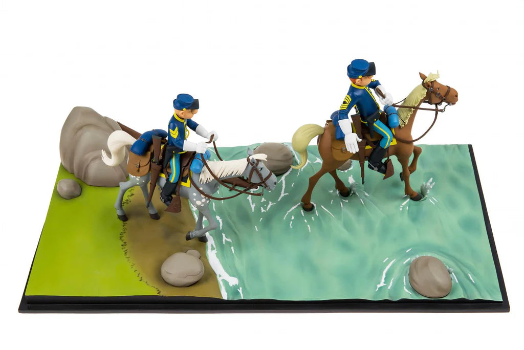 LMZ Collectibles The Bluecoats - Chesterfield, Blutch and the Cannon (Pre-Order)