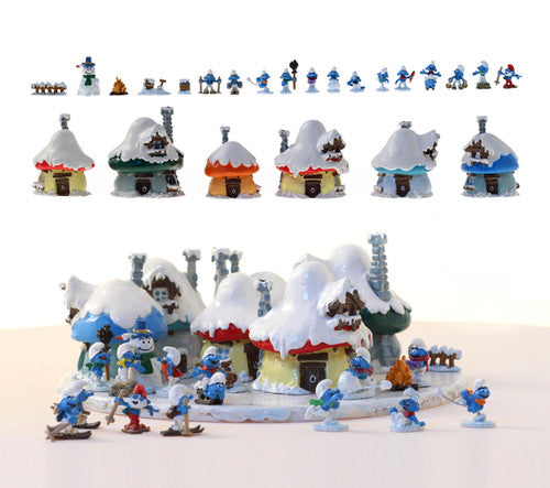 Pixi Peyo - The Smurfs' Village under the Snow / Puppy Exclusive
