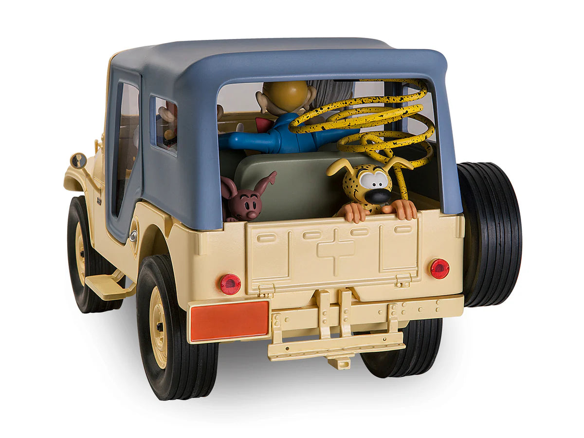 Figures & Vous Le Garage de Franquin - Spirou et Fantasio - Jeep CJ5 1960