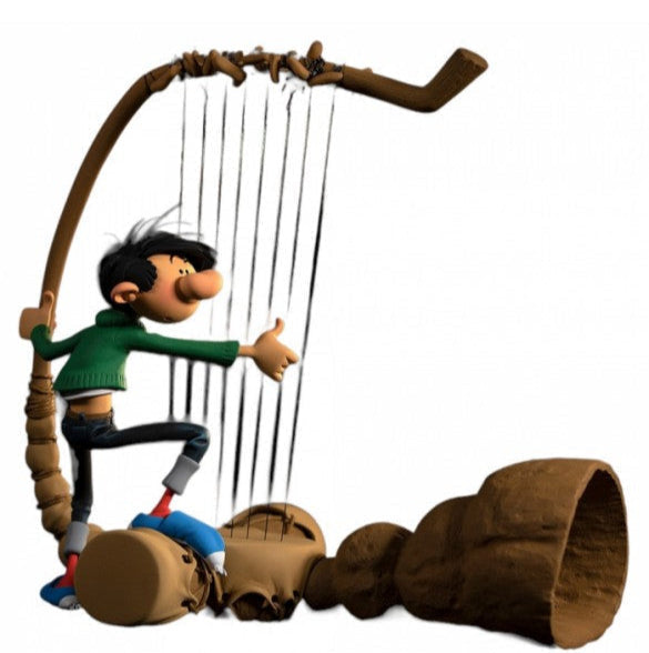 Fariboles Franquin Gaston Lagaffe - Gaston, le Gaffophone
