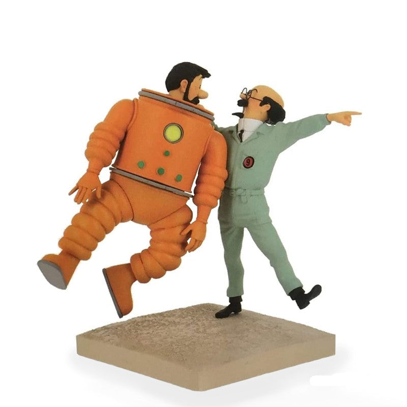 Moulinsart Fariboles Tintin - Haddock et Tournesol Lune