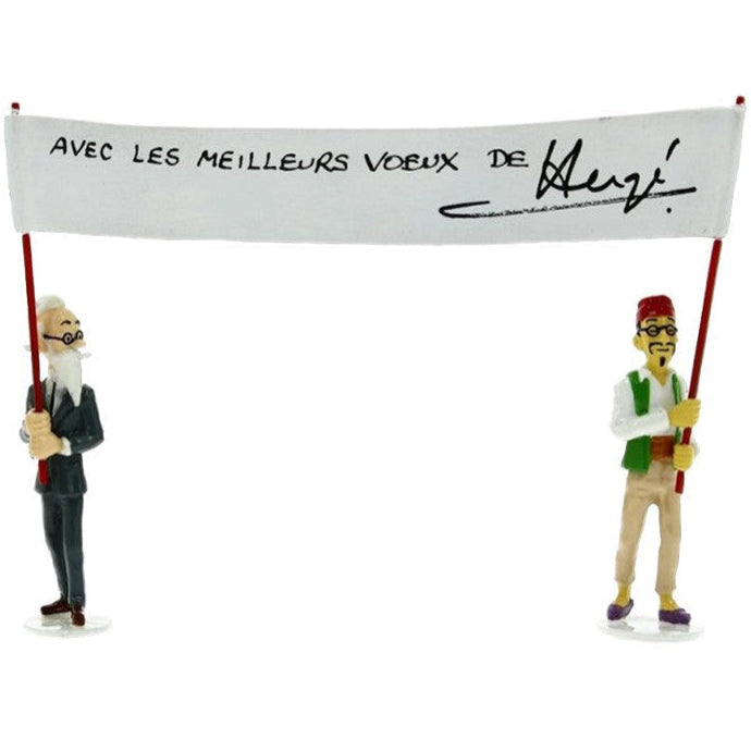 Moulinsart Tintin Carte de Vœux 1972 - Halambique et Tcheng Li-Kin - Série 5