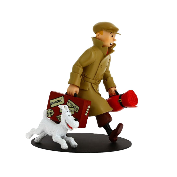 Tintin - Figurine pvc Comics Spain - Tintin avec valise Tintin - Figurine pvc Comics Spain - Tintin avec valise
