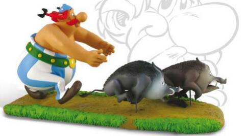 Leblon-Delienne Uderzo Asterix Obelix - Obelix's Lunch