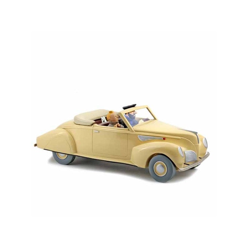 Aroutcheff Moulinsart Tintin - Lincoln Zephyr - Moulinsart version model - Matt character