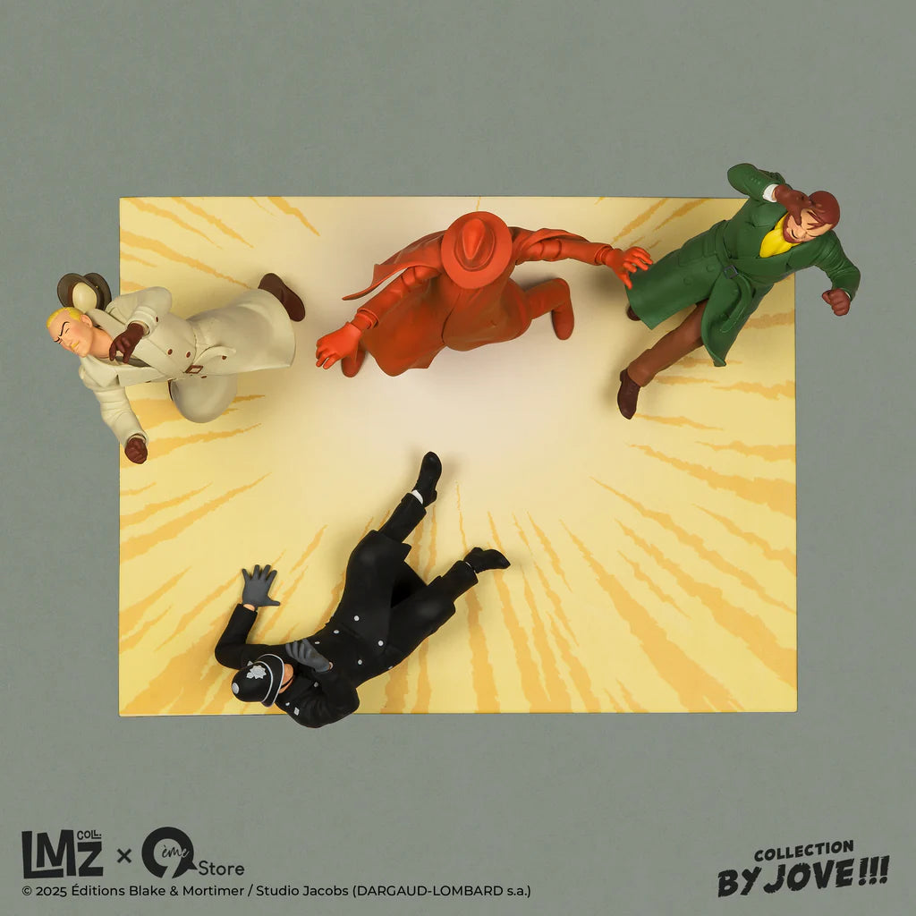 LMZ Collectibles Jacobs Blake et Mortimer - La Marque Jaune - Echelle 1/12