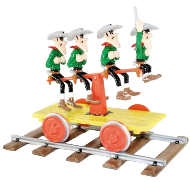 Pixi Morris Lucky Luke - Les Dalton sur la draisine