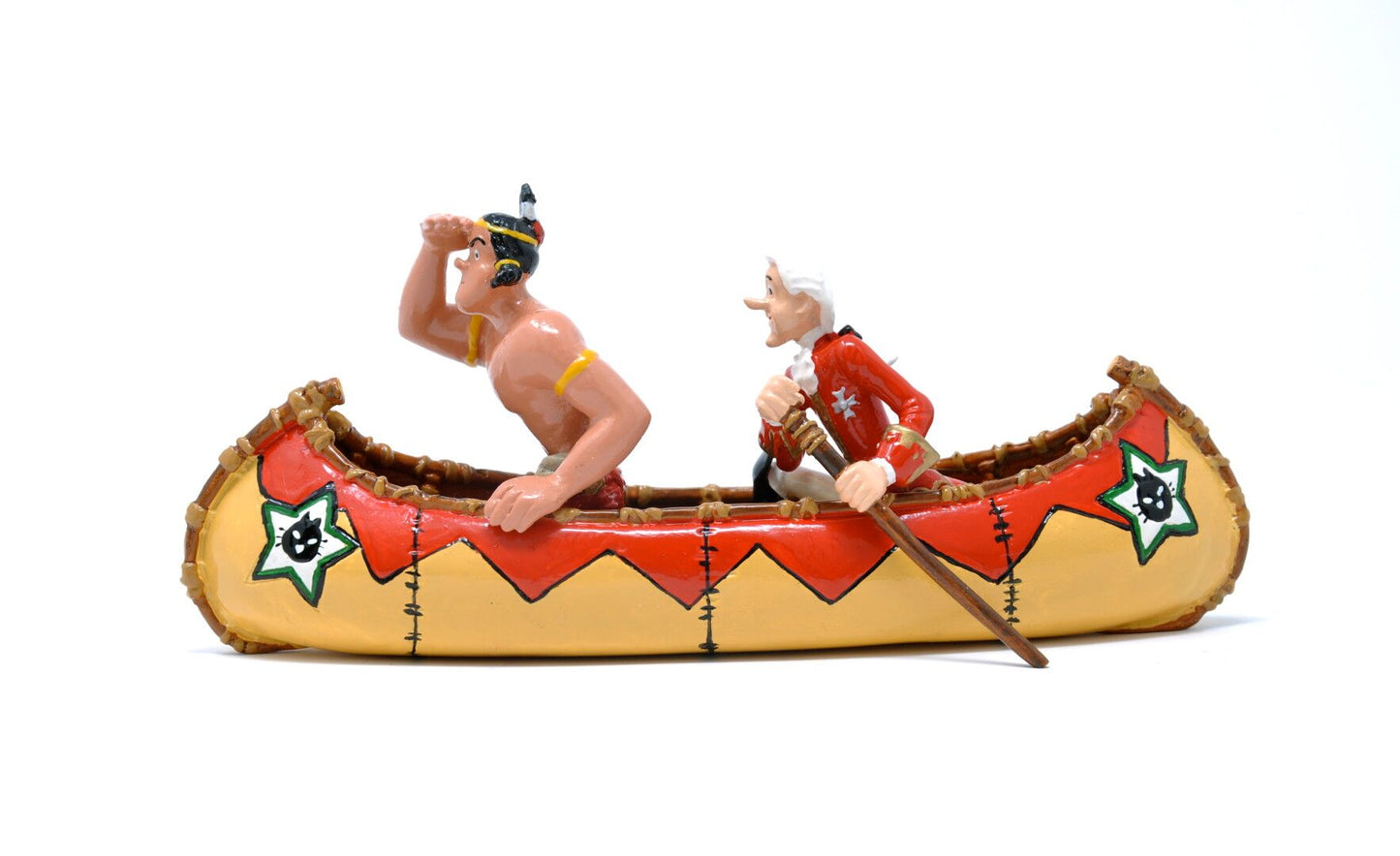 Pixi Uderzo Astérix Obélix - Oumpah-Pah en canoë regardant l'horizon
