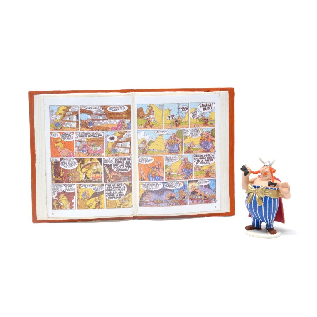 Pixi Uderzo Asterix Obelix - Obelix and company (pages 28 and 29) - Bubble escapes