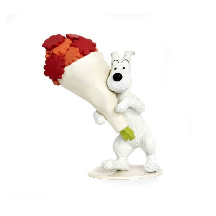 Moulinsart Leblon-Delienne Tintin - Milou bouquet de fleurs