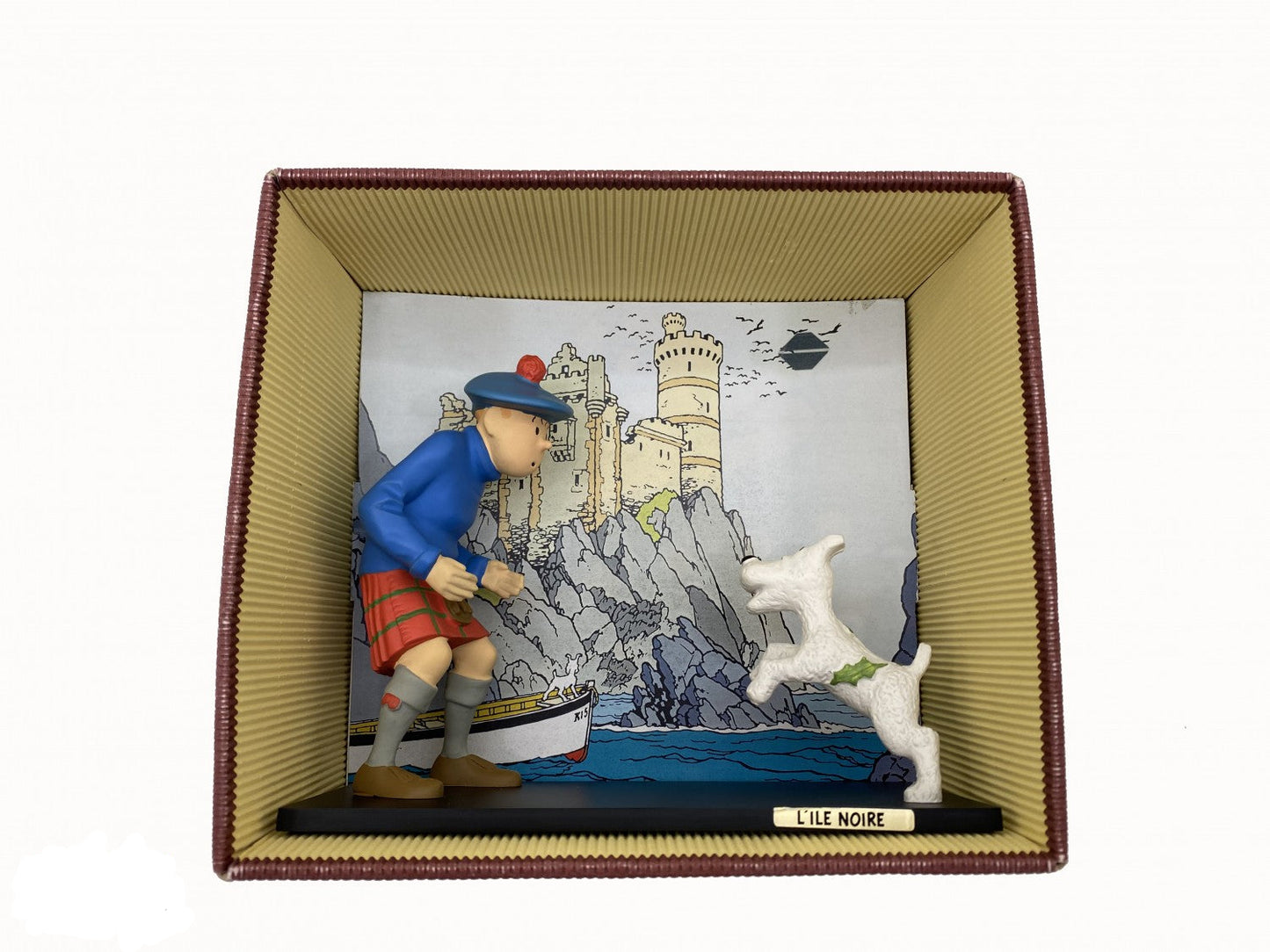 Moulinsart Leblon-Delienne - Tintin, Snowy and the monkey