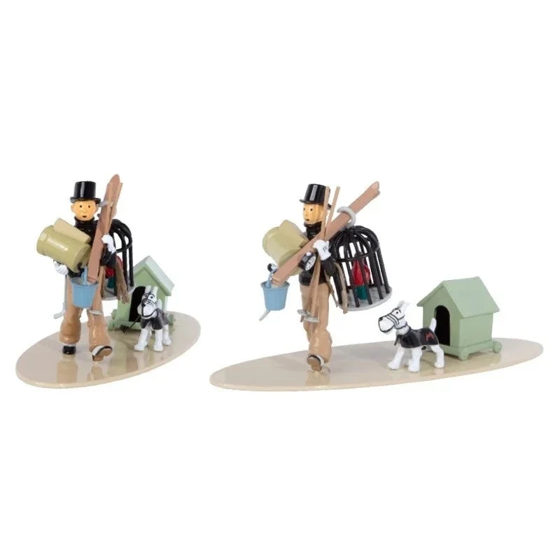 Moulinsart Tintin - Tintin and Snowy "Bric à Brac" VO - Colorized version