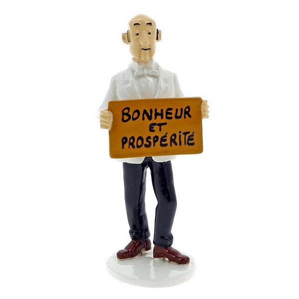 Moulinsart Tintin Carte de Vœux 1972 - Nestor "Bonheur et Prospérité" - Série 6