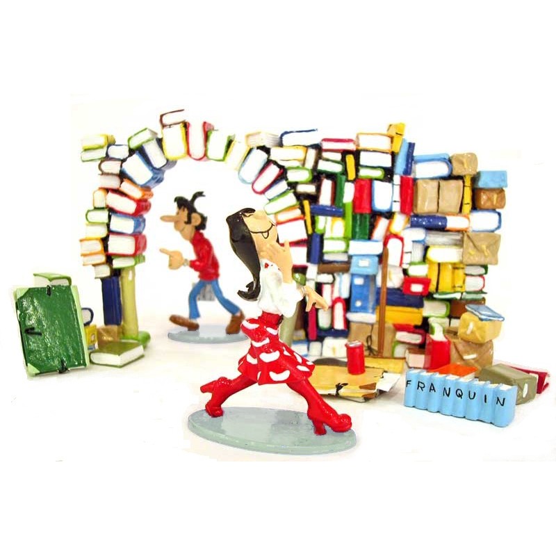Pixi Franquin Gaston - Le labyrinthe de Gaston en 3 boîtes