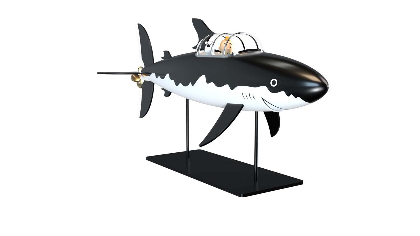 Moulinsart - Tintin the shark submarine 77 cm