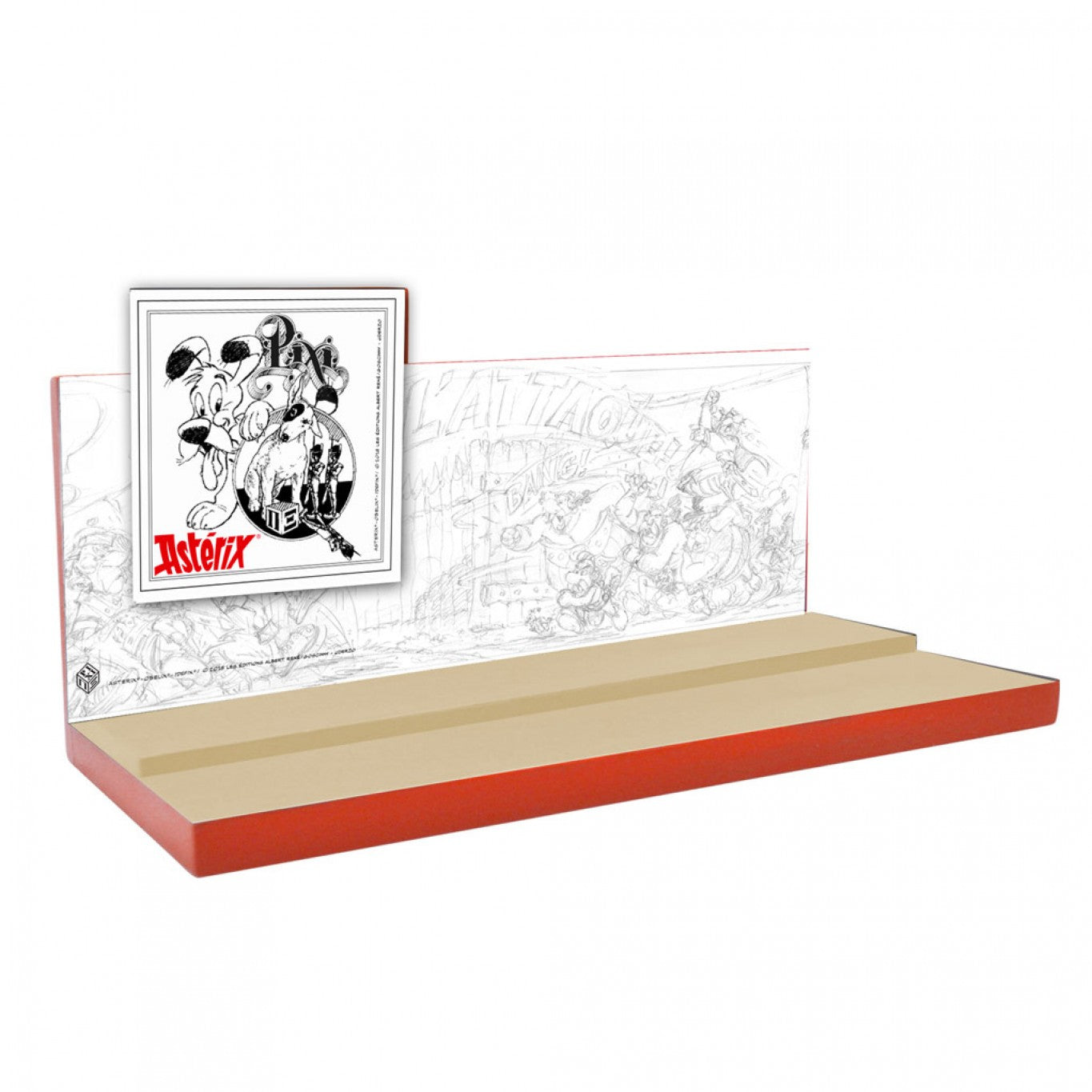 Pixi Uderzo Asterix Obelix - Obelix carrying the grizzly bear - Original collection