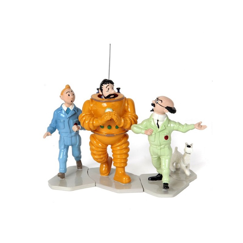 Moulinsart Pixi Tintin - Puzzle Objectif Lune (Tintin, Haddock, Tournesol et Milou)