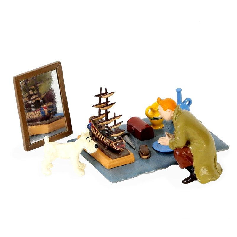 Moulinsart Tintin - Tintin Snowy flea market