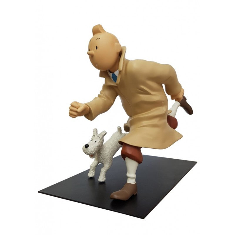 Moulinsart Leblon-Delienne Tintin - Tintin and Snowy running