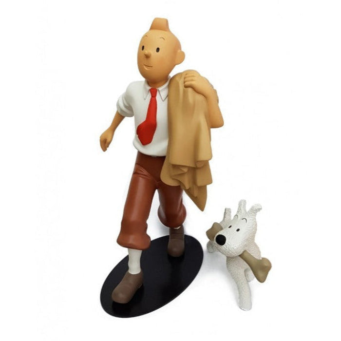 Moulinsart Leblon-Delienne - Tintin globe trotter - Nostalgia 20 cm