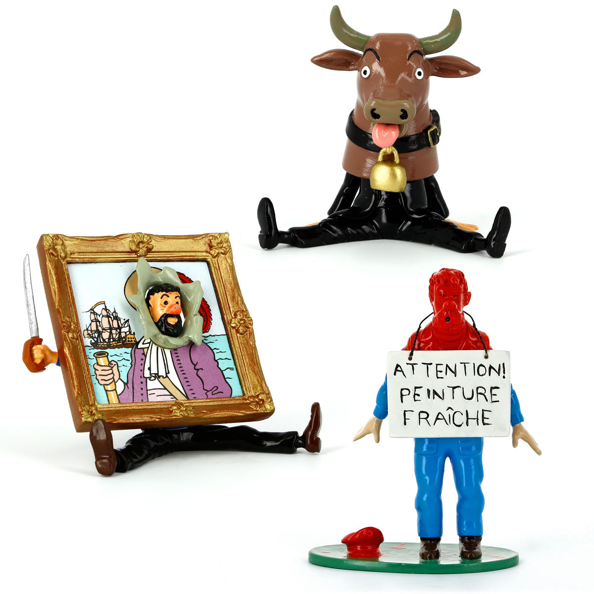 Moulinsart Tintin - Haddock trio