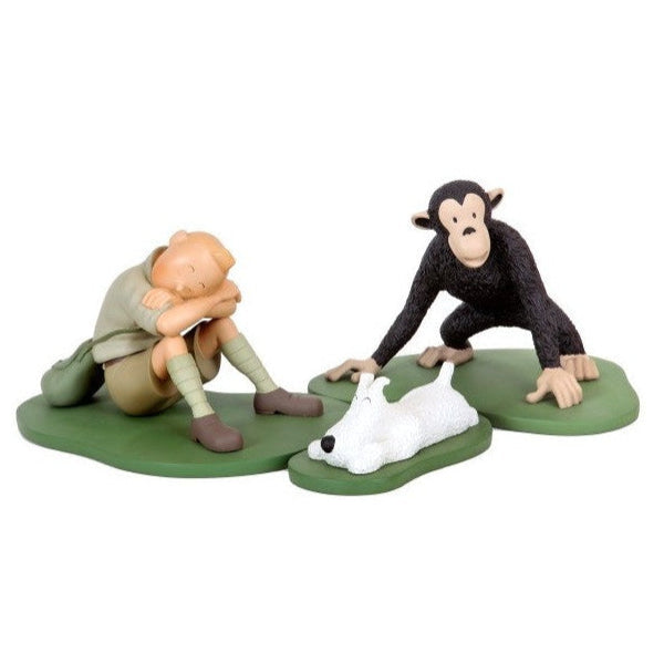 Moulinsart Leblon-Delienne - Tintin, Milou et le singe