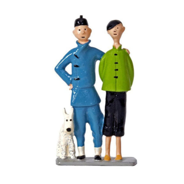 Pixi Tintin - Tintin and Snowy in a canoe The Broken Ear - 1st series