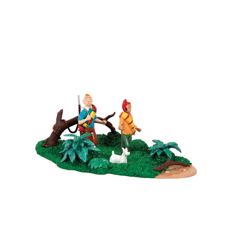 Pixi Tintin - Tintin, Snowy and Zorrino in the jungle "The Temple of the Sun"