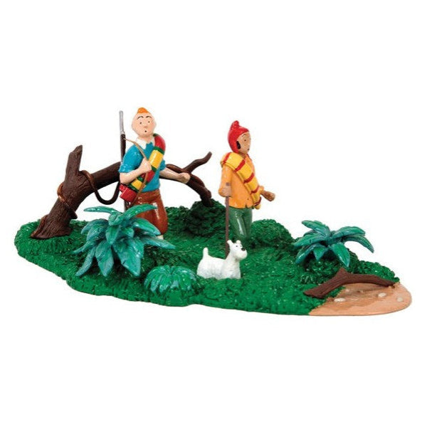 Pixi Tintin - Tintin, Snowy and Zorrino in the jungle "The Temple of the Sun"