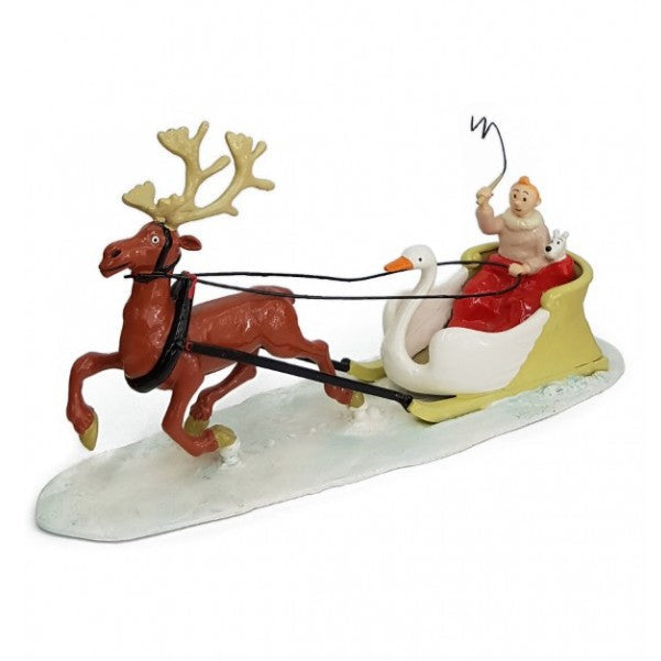 Moulinsart Leblon-Delienne - Tintin, Snowy and the monkey