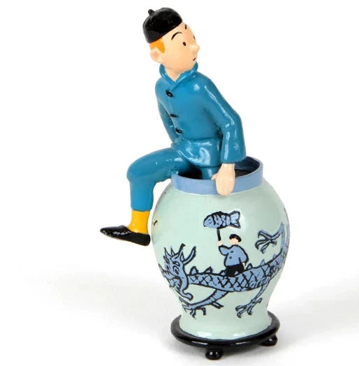 Pixi Tintin - Tintin coming out of the vase