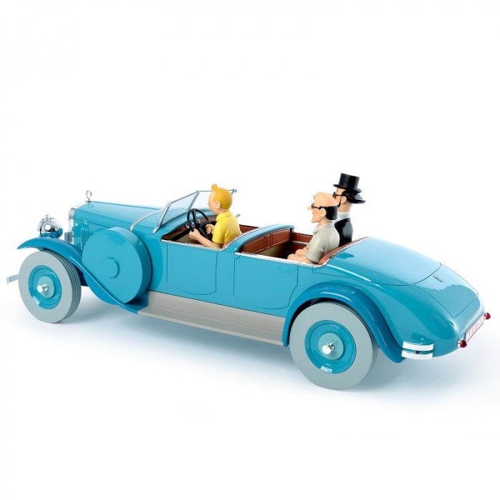 Moulinsart Tintin - Les Cigares du Pharaon - La Torpedo du Docteur Finney - échelle 1/12