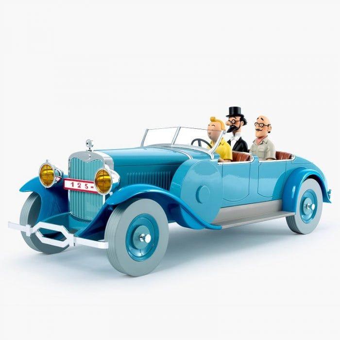 Moulinsart Tintin - Les Cigares du Pharaon - La Torpedo du Docteur Finney - échelle 1/12