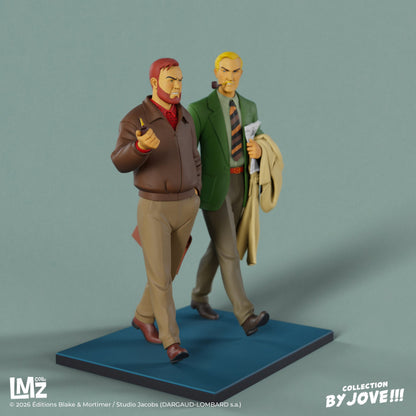 LMZ Collectibles Jacobs Blake et Mortimer - L’énigme de l’Atlantide - Echelle 1/8 (En précommande mai 2027)