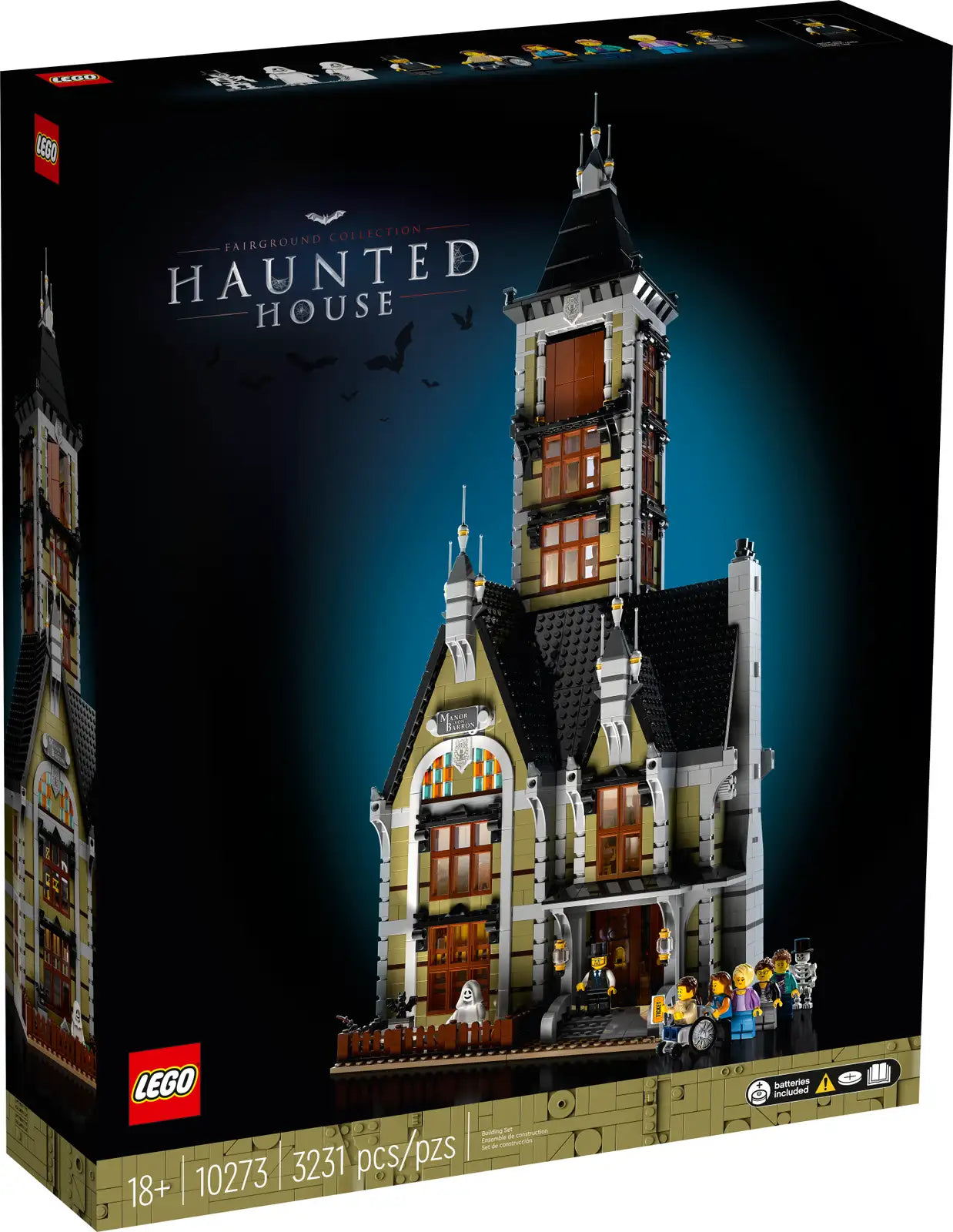 LEGO Icons - La maison hantée de la fête foraine - 10273 - Neuf et scellé