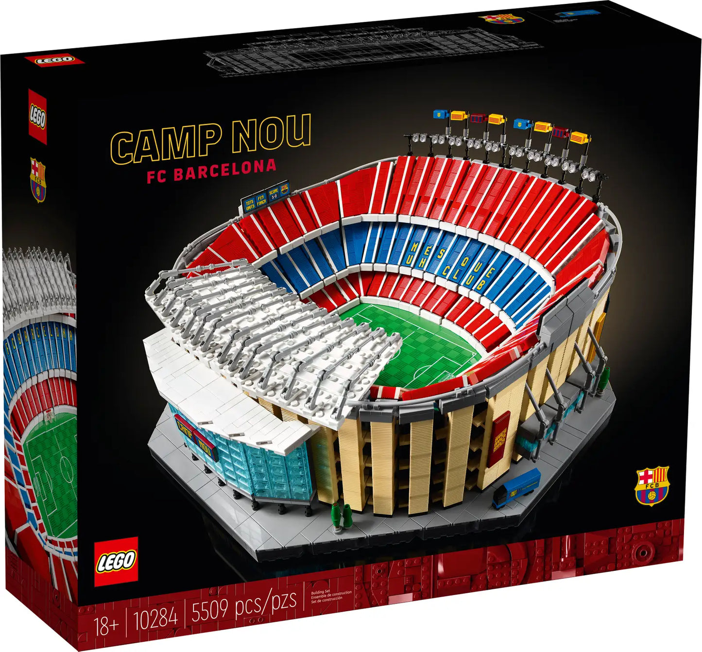 LEGO Icons - Le Camp Nou FC Barcelona - 10284 - Neuf et scellé