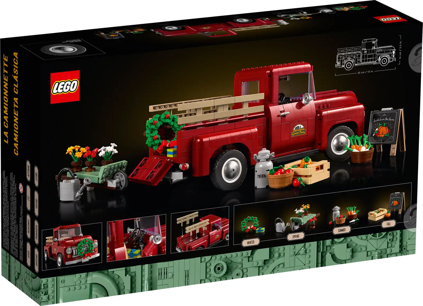 LEGO Icons - Le pick-up - 10290 - Neuf et scellé