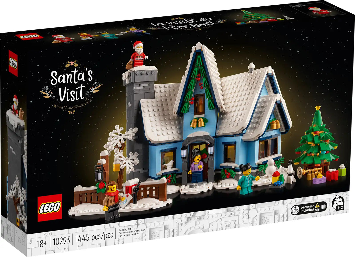 LEGO Icons - La visite du Père Noël - 10293 - Neuf et scellé