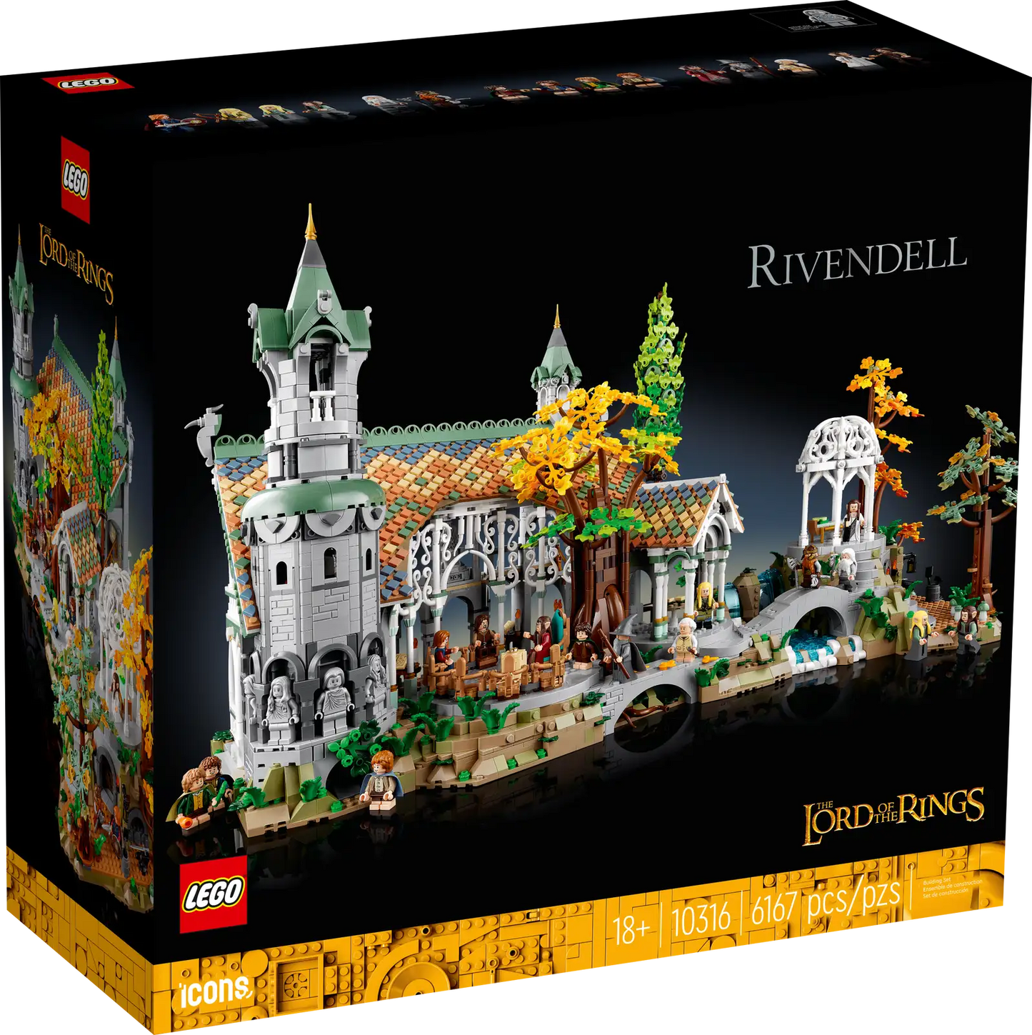 LEGO Le Seigneur des Anneaux - Fondcombe - 10316 - Neuf et scellé