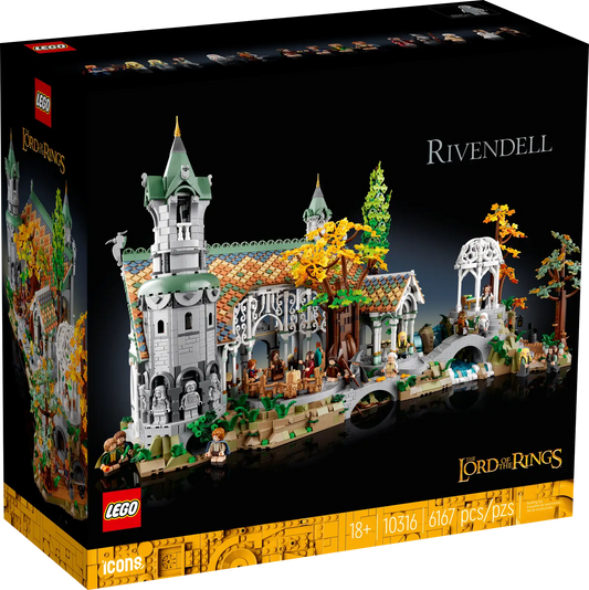 LEGO Le Seigneur des Anneaux - Fondcombe - 10316 - Neuf et scellé