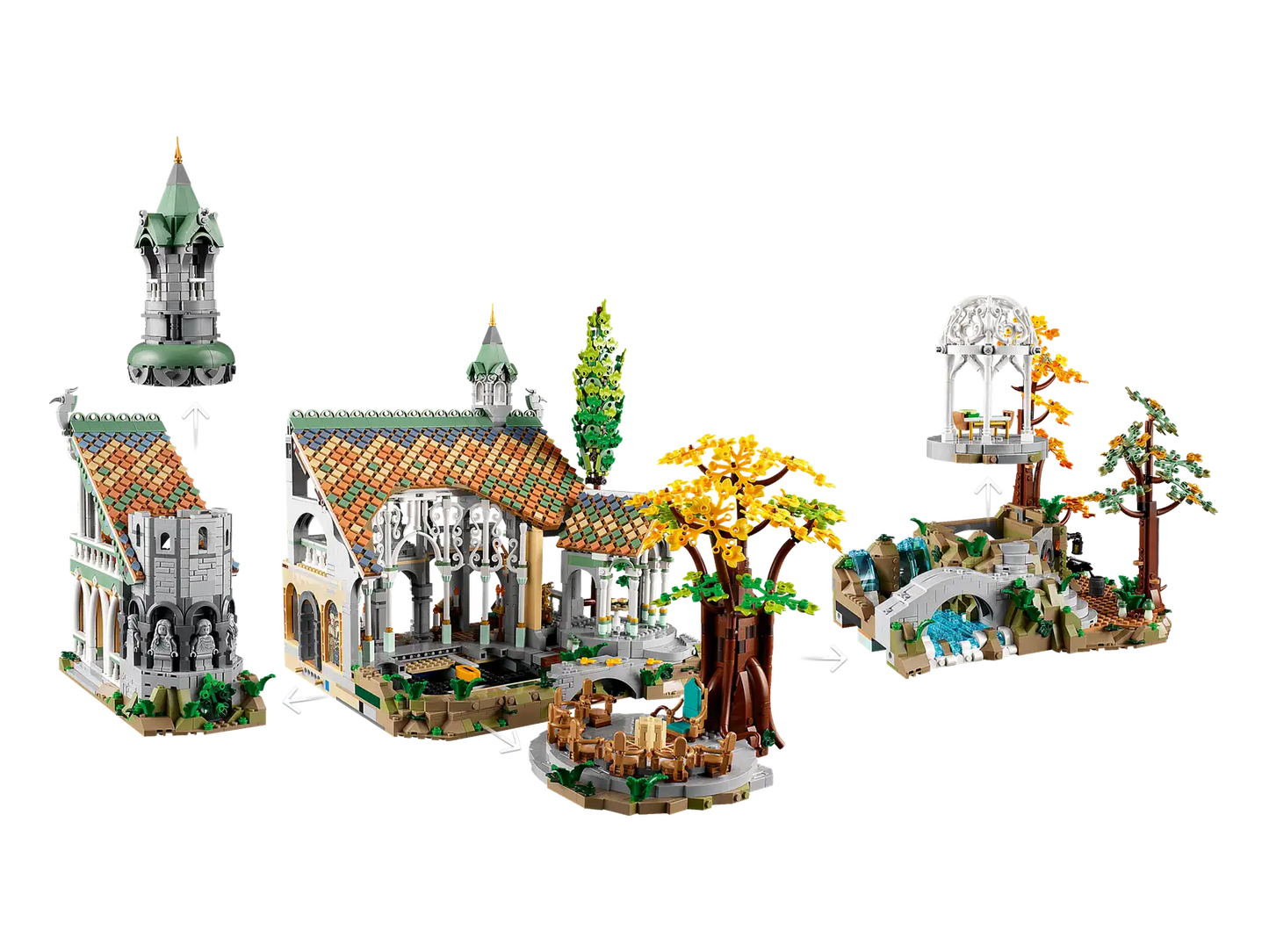 LEGO Le Seigneur des Anneaux - Fondcombe - 10316 - Neuf et scellé