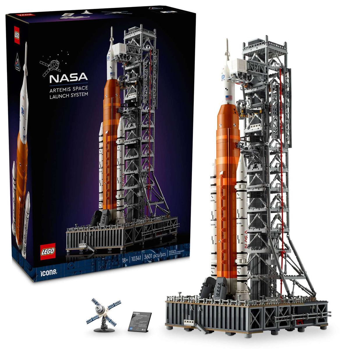 LEGO Icons - Le système de lancement spatial d'Artemis de la NASA - 10341 - Neuf et scellé