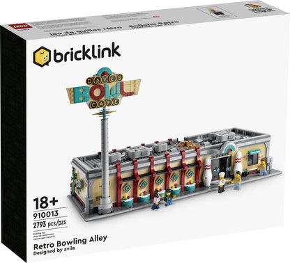 Lego Bricklink - Retro Bowling Alley - 910013 - Neuf et scellé