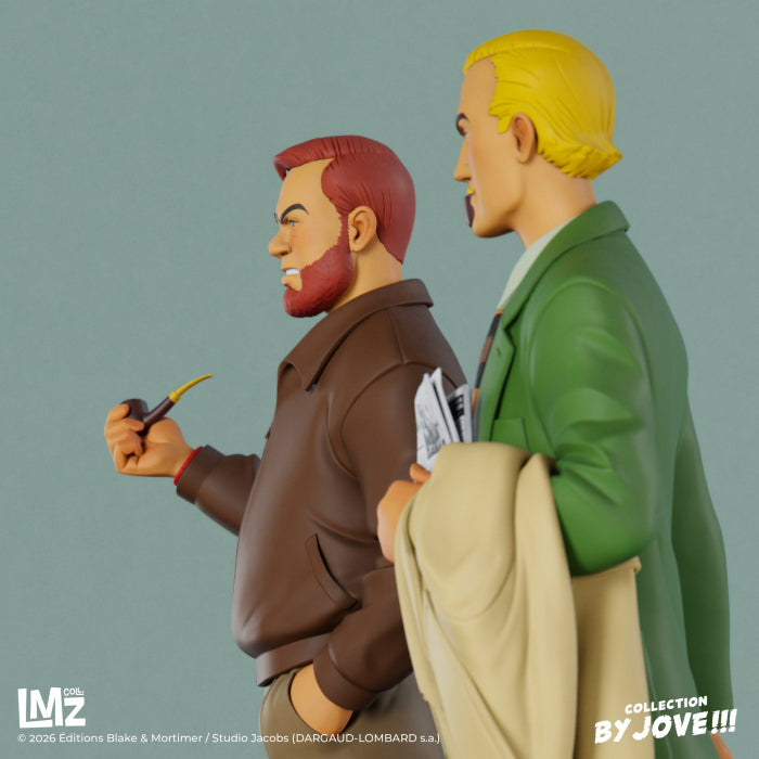 LMZ Collectibles Jacobs Blake et Mortimer - L’énigme de l’Atlantide - Echelle 1/8 (En précommande mai 2027)