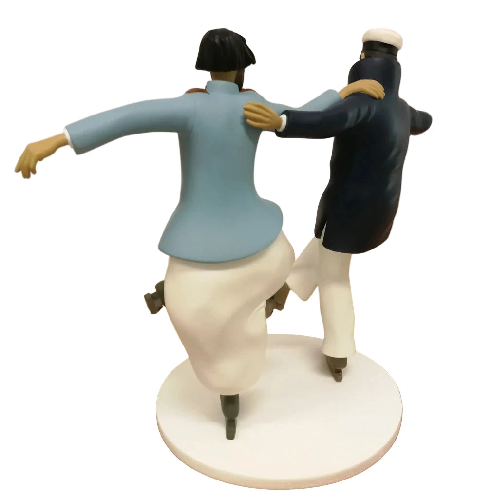 Leblon-Delienne Corto Maltese et Raspoutine patineurs