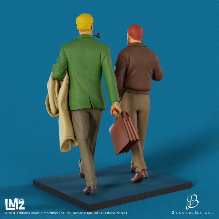 LMZ Collectibles Jacobs Blake et Mortimer - L’énigme de l’Atlantide - Signature Édition (En précommande mai 2027)